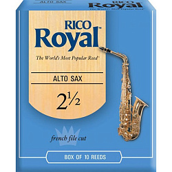 Rico Royal RJB1025 Трости для саксофона альт, размер 2.5.