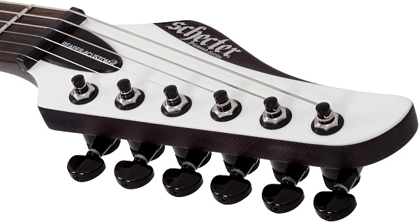 Электрогитара SCHECTER [REAPER-6 CUSTOM G.WHT] электрогитара 6-струнная,корпус: красное дерево, гриф: венге, накладка: черное дерево, 24 лада, цвет: Gloss White