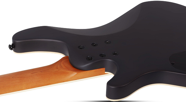 Бас-гитара SCHECTER [C-5 STANDARD CS] бас-гитара 5-струнная, корпус: красное дерево, топ из капа, гриф: печеный клен, накладка: палисандр, 24 лада, цвет Charcoal Satin (CS)
