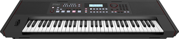 Синтезатор ROLAND [E-X50] с автоаккомпанементом, 61 клавишей (чувствительной к нажатию), 256-голосной полифонией. 689 тембров, 300 стилей аранжировки, Bluetooth 5.0, микрофонный вход, USB. Вес: 9,6 кг.