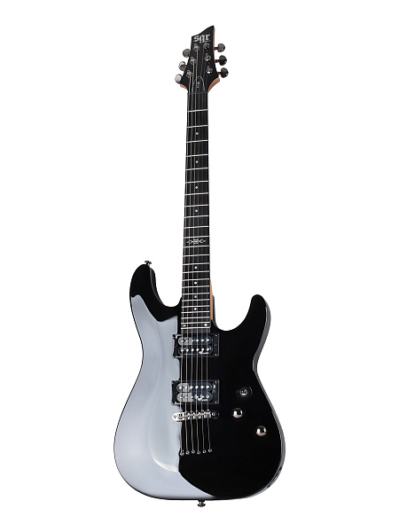 Электрогитара SCHECTER [C-1 SGR BY SCHECTER BLK] электрогитара 6-струнная, с чехлом, корпус: липа, гриф: клен, накладка: палисандр, 24 лада, цвет Black (BLK)