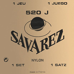 Savarez 520J Carte Juane Traditional Yellow very high tension - Струны для классической гитары