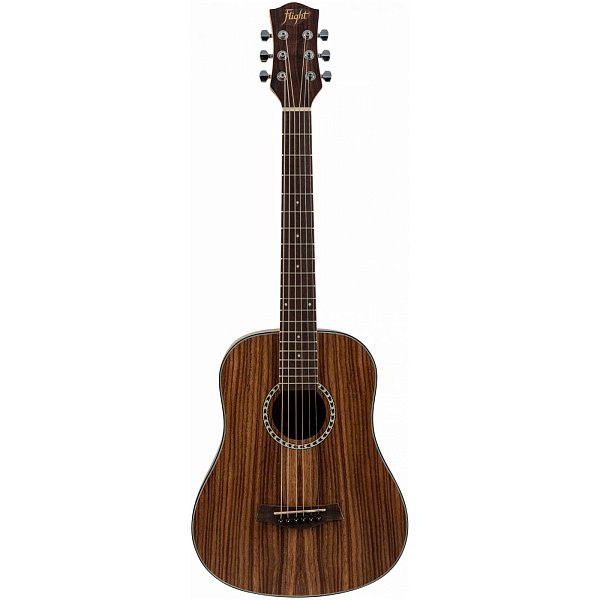 FLIGHT TR-1000 TEAK - Гитара акустическая уменьшенная