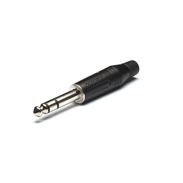 Amphenol ACPS-GN - 1/4(6.35мм) разъем джек, стерео, металлический корпус