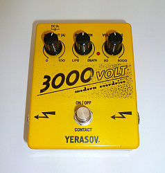 Yerasov 3000 volt Гитарный эффект овердрайв.