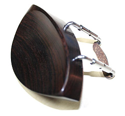 VC05Ru-4/4 - Подбородник для скрипки, модель Teka, форма крепления - U, материал - палисандр, WBO