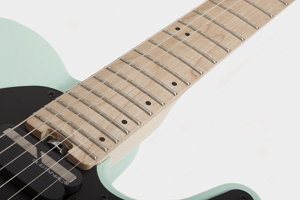 Электрогитара SCHECTER [SUN VALLEY SUPER SHREDDER PT-FR-S SFG] электрогитара 6-струнная, корпус: красное дерево, гриф: клен, накладка: клен, 24 лада, Sustaniac, FloydRose цвет: Sea Foam Green (SFG)