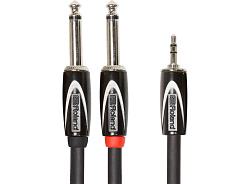 Roland RCC-10-3528V2 - кабель миниждек стерео на два моно джека, длина 3 м