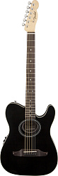 FENDER TELECOUSTIC (V2) Электроакустическая гитара, цвет черный.