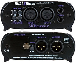 ART DUALXDirect 2-х канальный активный директ-бокс