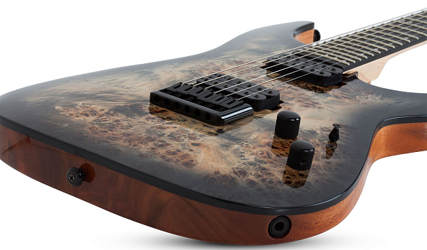 Электрогитара SCHECTER [C-6 PRO CB] электрогитара 6-струнная, корпус: красное дерево, топ: кап, гриф: клен 3 куска, накладка: венге, 24 лада, цвет: Charcoal Burst (CB)
