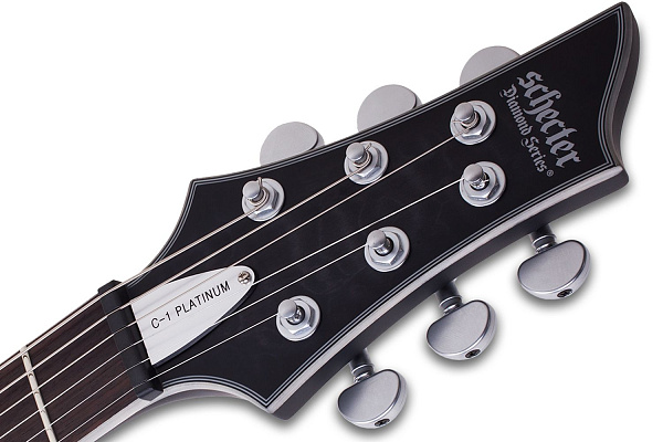 Электрогитара SCHECTER [C-1 PLATINUM STBLS] электрогитара 6-струнная, корпус: красное дерево, гриф: клен, накладка: палисандр, 24 лада, цвет: See-Thru Black Satin (STBLS)