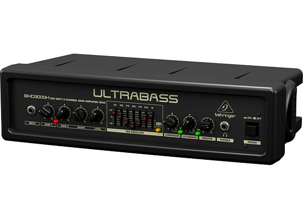 Behringer BXD3000H - бас усилитель с FBQ, 300 Вт, 2 канальный