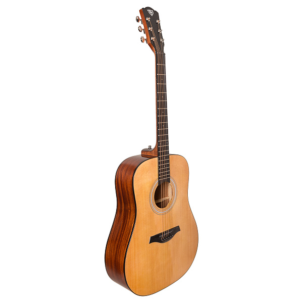 Уцененный товар ROCKDALE Aurora D3 Gloss NAT - Акустическая гитара дредноут, цвет натуральный 