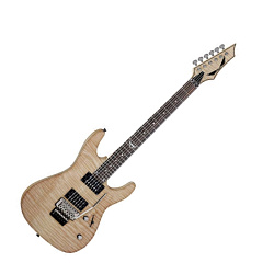 Dean C350F GN Электрогитара, тип «Ibanez», 24 лада, 25 1/2, HH, 1V+1T, Floyd rose, цвет натуральный.
