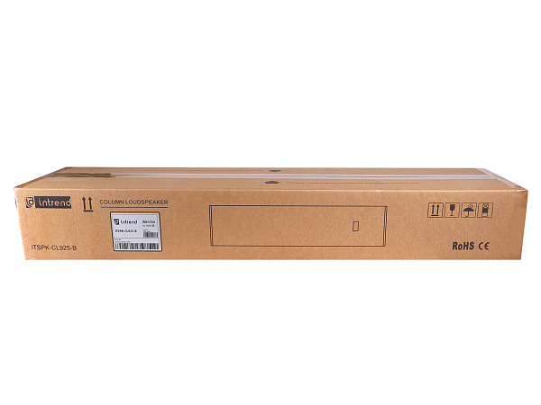 Звуковая колонна Intrend [ITSPK-CL925-B] пассивная, 9x2.5", 4 Ом (220 Вт RMS), SPL 114dB,  95Hz-20kHz, 120°x20° (HхV), вес 4.4кг, цвет черный, крепление в комплекте, (цена за 1шт., в упаковке 2 шт.)