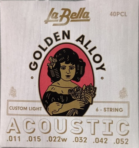 La Bella 40PCL - Струны для акустической гитары