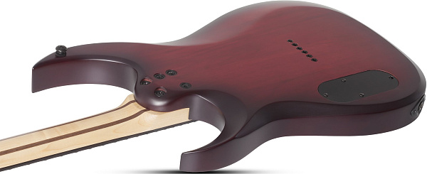 Электрогитара SCHECTER [SUNSET-6 EXTREME SCB] электрогитара 6-струнная, корпус: ньятон, топ: огненный клен, гриф: клен, накладка: черное дерево, 24 лада, цвет: Scarlet Burst (SCB)