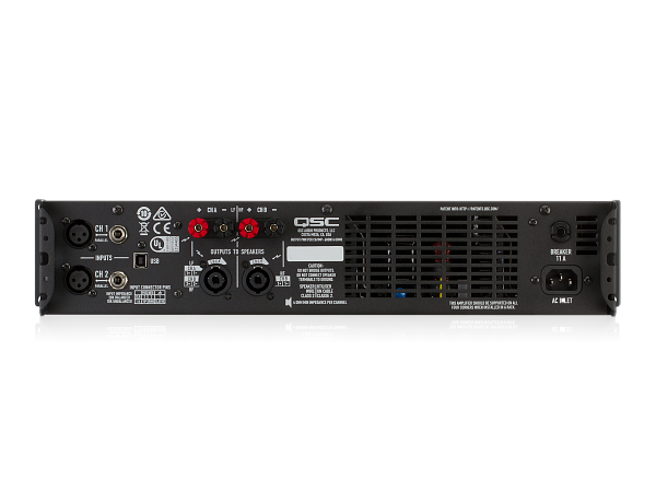 QSC GXD4 / 2-канальный усилитель мощности c DSP, 2 x 400 Вт  8 Ом 