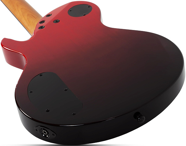Электрогитара SCHECTER [SOLO-II STANDARD BB] электрогитара 6-струнная, корпус: красное дерево, топ из капа, гриф: печеный клен, накладка: палисандр, 22 лада, цвет BloodBurst (BB)