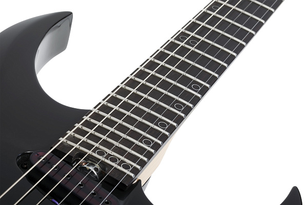 Электрогитара SCHECTER [SUNSET-6 TRIAD GBLK] электрогитара 6-струнная, корпус: ньятон, гриф: клен/палисандр, накладка: черное дерево, 24 лада, цвет: Gloss Black (GBLK)