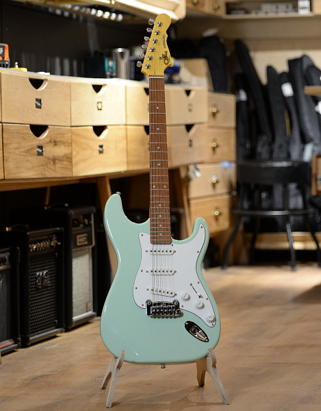 G&L Tribute Legacy Surf Green Jatoba - Электрогитара 