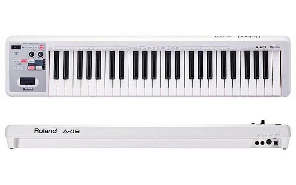 Roland A-49-WH - Миди-клавиатуруа, 49 клавиш
