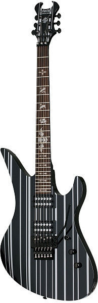 Электрогитара SCHECTER [SYNYSTER STANDARD BLK] электрогитара 6-струнная, корпус: красное дерево, гриф: 3-кусковое красное дерево, накладка: черное дерево, 24 лада, цвет: Black (BLK)