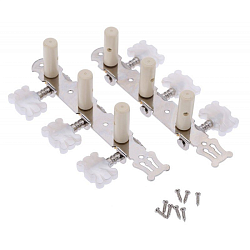 Alice AFD-017CP - Комплект колковой механики для акустической гитары, 35мм