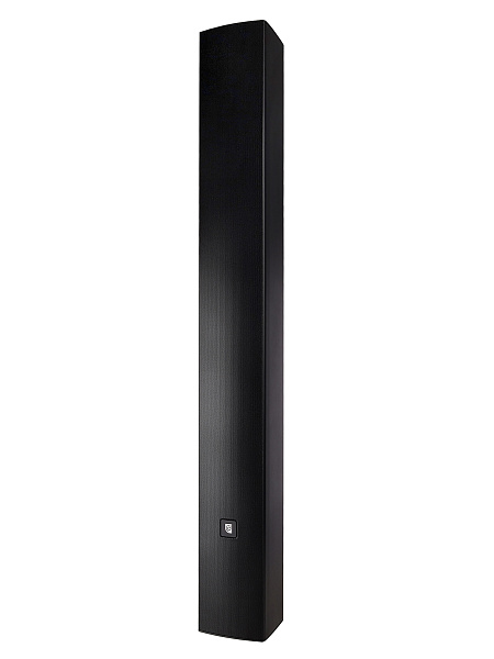 Звуковая колонна Intrend [ITSPK-VA84-B] активная, управляемая, встроенный DSP, 8x4", 320 Вт RMS, вход DANTE, SPL 121dB,  120Hz~16kHz, 120°х20° (+/-20°) (HxV), цвет черный, крепление в комплекте