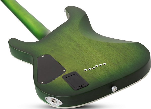 Электрогитара SCHECTER [C-1 PLATINUM SGRB] электрогитара 6-струнная, корпус: красное дерево, гриф: клен, накладка: палисандр, 24 лада, цвет: Satin Green Burst (SGRB)