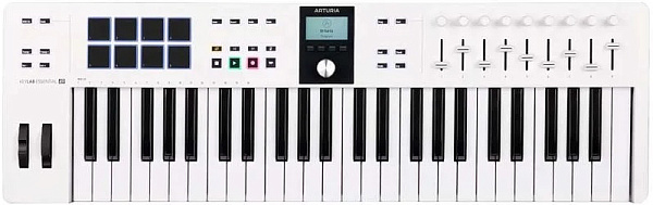 Arturia KeyLab Essential 49 mk3 White - MIDI-клавиатура 