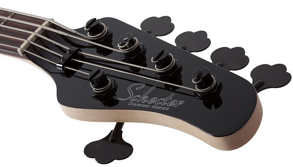 Бас-гитара SCHECTER [J-5 ROSEWOOD FB G.BLK] бас-гитара 5-струнная, корпус: ольха, гриф: клен, накладка палисандр, на болтах, 21 лад, цвет: Gloss Black (G.BLK)