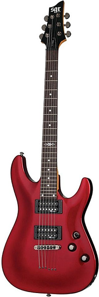 Электрогитара SCHECTER [C-1 SGR BY SCHECTER M RED] электрогитара 6-струнная, с чехлом, корпус: липа, гриф: клен, накладка: палисандр, 24 лада, цвет Metallic Red (M RED)