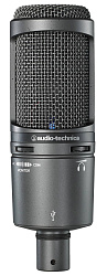 AUDIO-TECHNICA  AT2020 USB+ студийный кардиоид. конденс. микрофон с большой диафрагмой