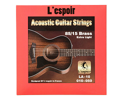 L'ESPOIR LA-10 - Струны для акустических гитар