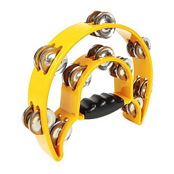 DEKKO TX9-20YW - Тамбурин в форме двойного полумесяца