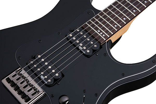 Электрогитара SCHECTER [BANSHEE-6 SGR BY SCHECTER BLK] электрогитара 6-струнная, с чехлом, корпус: липа, гриф: клен, накладка: палисандр, 24 лада, цвет Black (BLK)