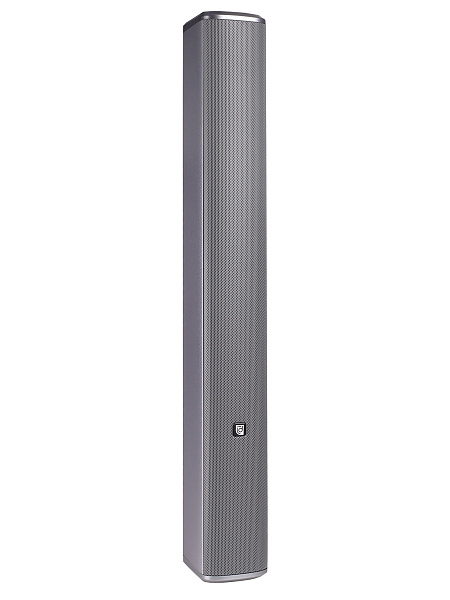 Звуковая колонна Intrend [ITSPK-CL425-G] пассивная, 4x2.5", 4 Ом (100Вт RMS), SPL 113dB,  106Hz-20kHz, 120°x20° (HхV), вес 3.4кг, цвет угольный металлик, крепление в комплекте, (цена за 1шт., в упаковке 2 шт.)