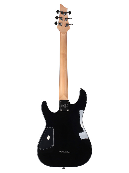 Электрогитара SCHECTER [C-1 SGR BY SCHECTER BLK] электрогитара 6-струнная, с чехлом, корпус: липа, гриф: клен, накладка: палисандр, 24 лада, цвет Black (BLK)