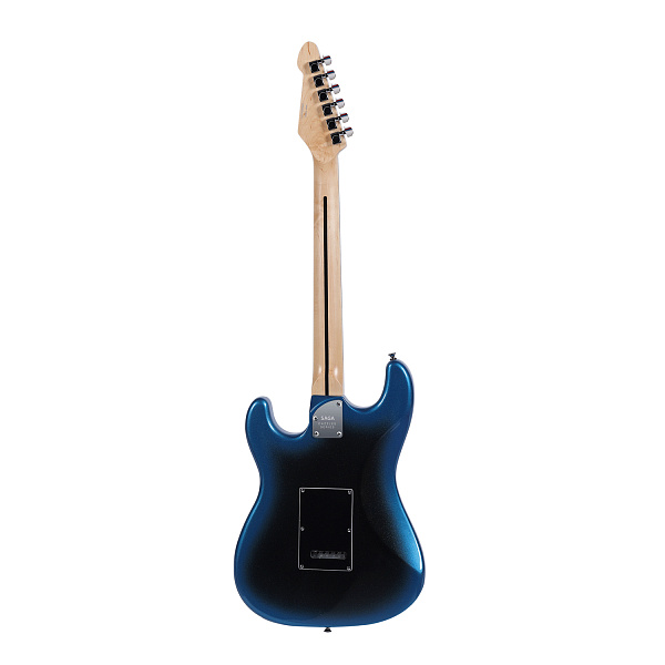 SAGA DARK NIGHT BLUE - Электрогитара Stratocaster с чехлом, цвет синий тёмный