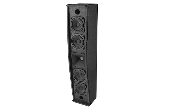Звуковая колонна Intrend [ITSPK-441Sv2]  4х4"СЧ, 1.25"ВЧ, 4 Ом, 250 Вт RMS, 80Hz~20kHz, 40х120 гр. (VxH), maxSPL 116dB, материал корпуса фанера, подключение пружинные клеммы, крепление в комплекте, цвет черный