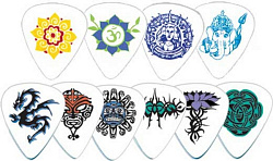 D'Andrea TAT351TH - Медиатор Cool Plecs с узорами