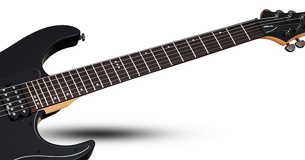 Электрогитара SCHECTER [BANSHEE-6 SGR BY SCHECTER SBK] электрогитара 6-струнная, с чехлом, корпус: липа, гриф: клен, накладка: палисандр, 24 лада, цвет Satin Black (SBK)