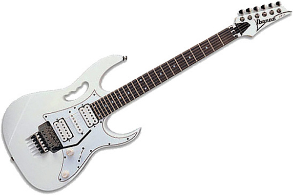 IBANEZ JEM-JR WH Электрогитара, модель Steve Vai, цвет белый, фурнитура черная.