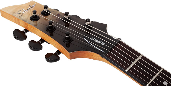 Электрогитара SCHECTER [C-1 STANDARD LH BFBB] леворукая электрогитара 6-струнная, корпус: красное дерево, топ из капа, гриф: печеный клен, накладка: палисандр, 24 лада, цвет Black Fade Burst Burl (BFBB)