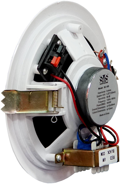 SVS AUDIOTECHNIK SC-105 Громкоговоритель потолочный 5", 3/6 Вт, 8 Ом, 70/100В,...