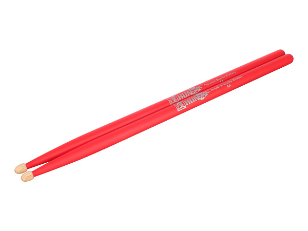 HUN 1010100201017 5A RED - Барабанные палочки, орех гикори, красные