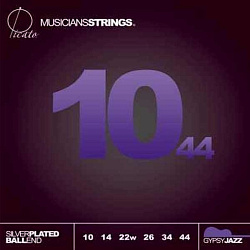 Picato 91615 (10-44) SILVER PLATED GYPSY JAZZ Струны для акустической гитары.