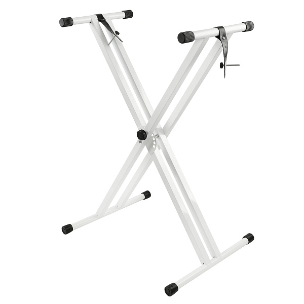 DEKKO JR-802 WH - Стойка клавишная X-образная, цвет белый